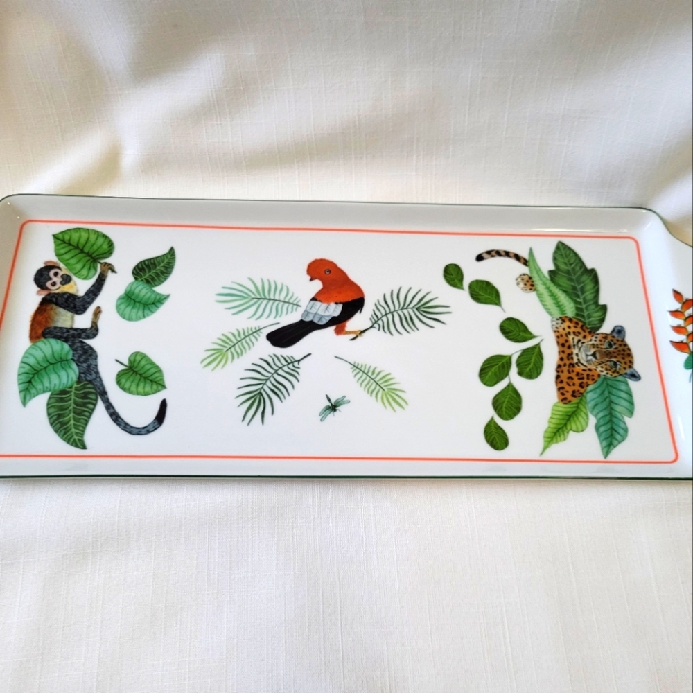 COPY - Lynn Chase Beautiful Rainforest Sandwich Tray - Picture 9 of 12